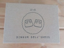 Olli Ella DINKUM DOLL SHOES, HERON BLUE, BNIB