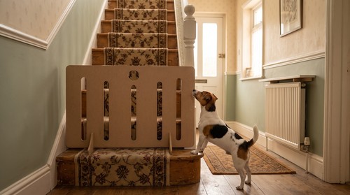 Wooden pet dog - pet, safety