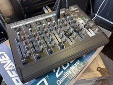 Peavey RQ200 6 Channel Mixer. Fully Tested Working. PSU. Box. 