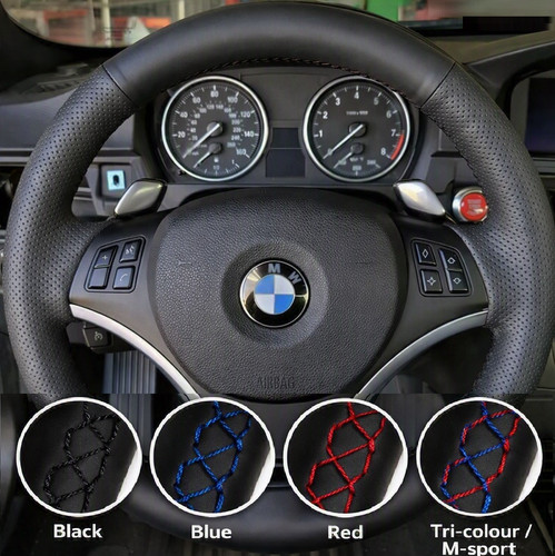 Steering wheel cover - for, bmw