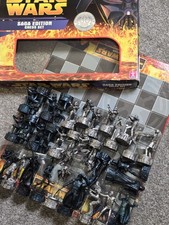 Star Wars Saga Edition Chess Set 2005 Collector's Edition Complete Set in Box