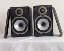 Monitor Audio Bronze BR1 Speakers Black,, Working, some Cosmetic wear/Damage 