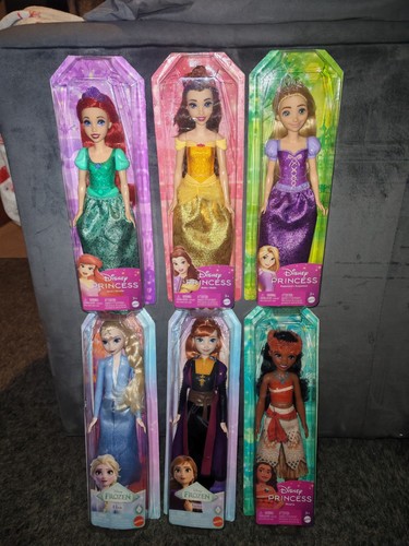 Set disney princess dolls - set,