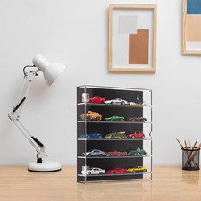 Clear Display Case Wall Mounted Dustproof Showcase Acrylic