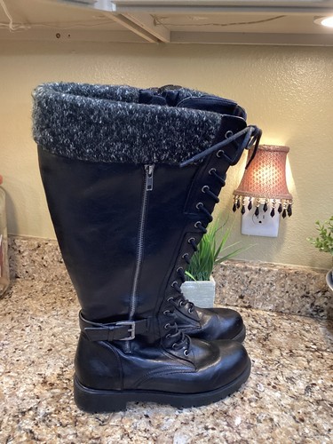 Torrid knee high combat - high, boots