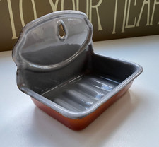 Gorgeous Vintage Retro Enamel