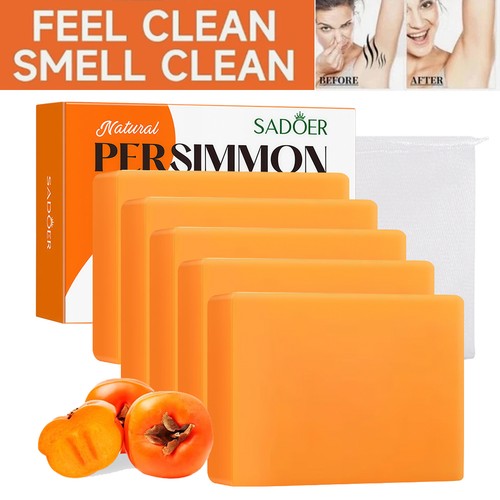 Persimmon natural soap bar - natural,