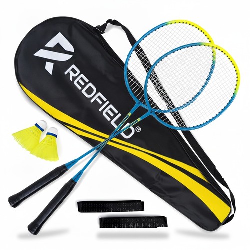 Badminton set with rackets - with,