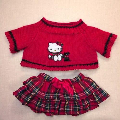 Build bear red hello - red, kitty