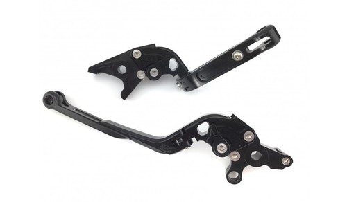 Black foldable flip brake - black,
