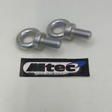 2x Seat belt harness eye bolt