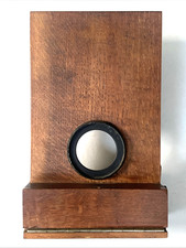 Antique Oak & Brass Projector/Enlarger part