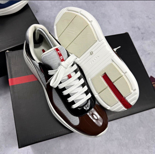 Prada men low top lace - men's,