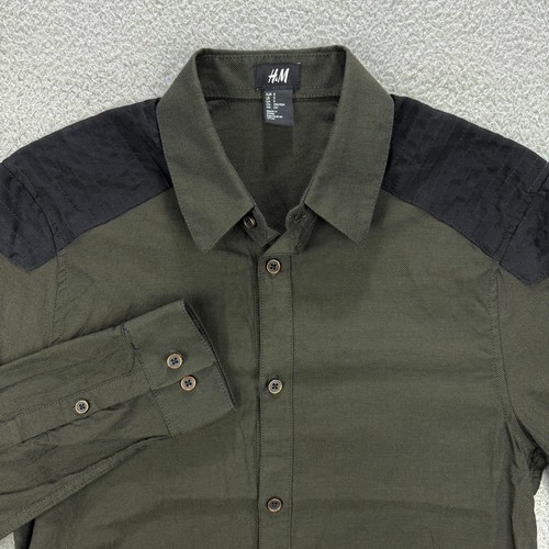 Shirt mens small - small, olive
