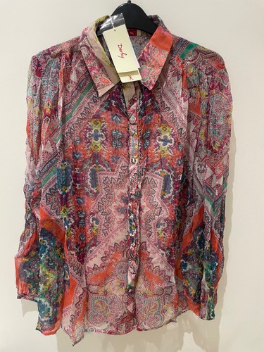 Derhy ellebore sheer blouse - ellebore,