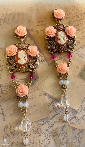 Victorian style cameo rose - victorian,