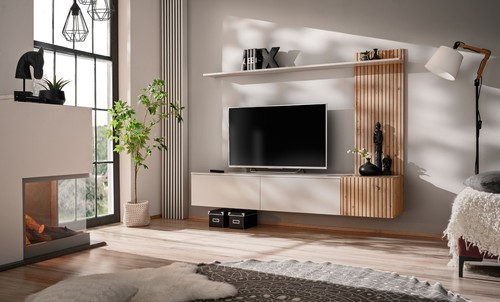 Living room wall unit - , stand