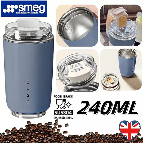 Smeg coffee mug stainless - coffee,
