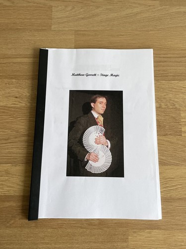Stage magic matthew garret - magic,