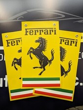 Ferrari Logo Banner Flag X3