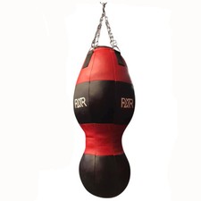 FXR SPORTS 3FT HEAVY FILLED UPPERCUT BOXING PUNCH BAG & CHAINS KICK BOXING MMA