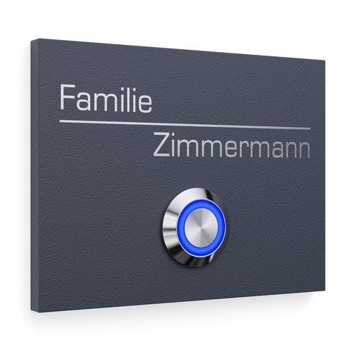 Engraved doorbell with