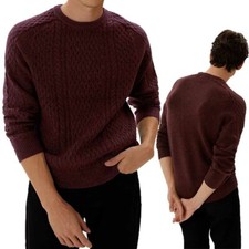 M&S Mens Jumpers Crew Neck