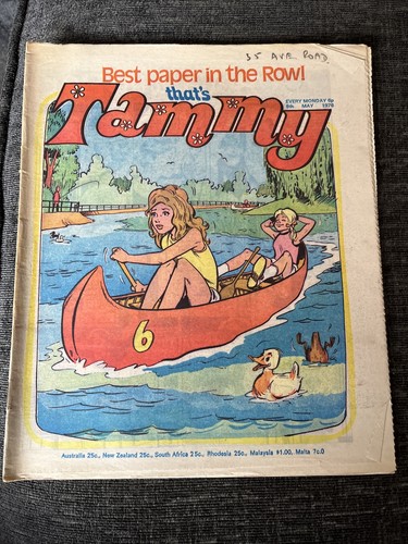 Tammy comic may 1976 - tammy,