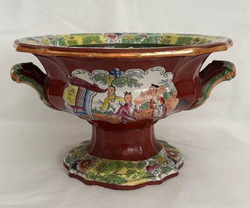 Mason ironstone red scale - ironstone,
