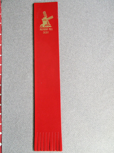 Leather bookmark selsey - bookmark,