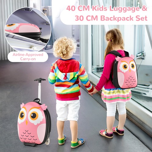 Two piece kids luggage set - kids,