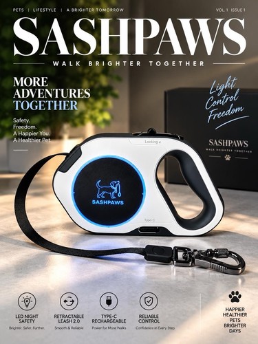 Retractable dog lead with - retractable,