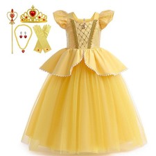 Girls Belle Princess Dress