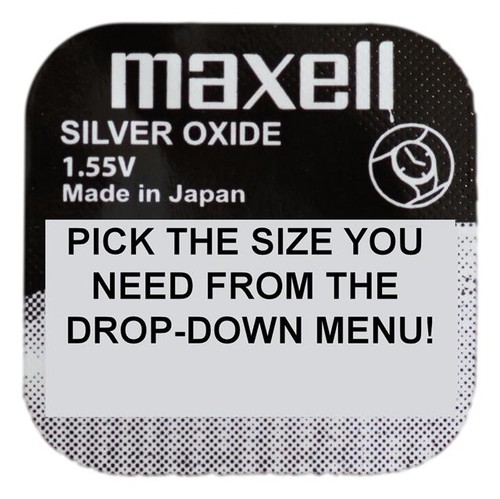 Genuine maxell silver - genuine, oxide