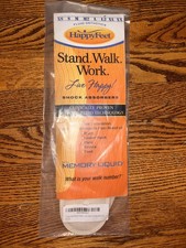 L2 Happy Feet Plantar Fasciitis Flat Feet Shock Absorbers with memory liquid