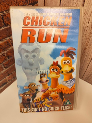 Chicken run vhs tape - chicken,