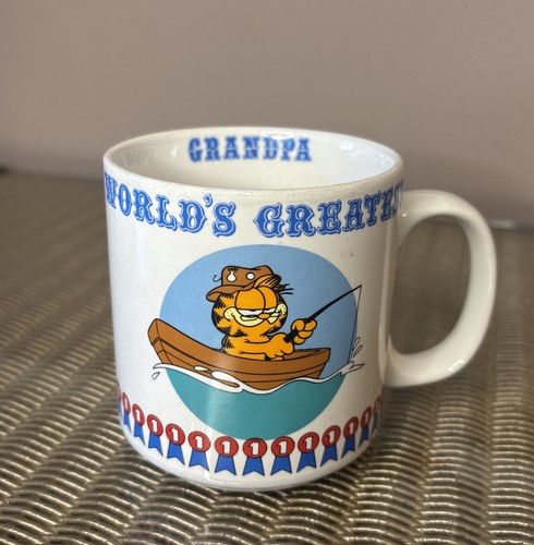 Vintage 1978 garfield ceramic - vintage,