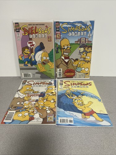 The simpsons comics 85 - #84, 86