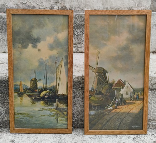 Pair vintage dutch - of,