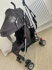 MACLAREN BMW Special Edition Pushchair Stroller Hood Canopy ONLY BLACK 