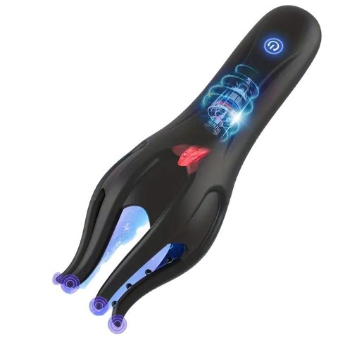 Electric penis head massager - electric,