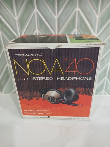 Vintage realistic nova - nova, 40