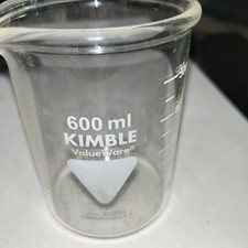 600ML HEAVY DUTY BOROSILICATE GLASS BEAKER LABORATORY