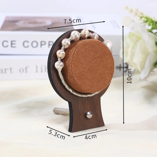 1pc wooden bracelet - wooden, display