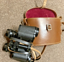 Hartmann Optik Wetzlar 117 8x30 Vintage Binoculars And Leather Case