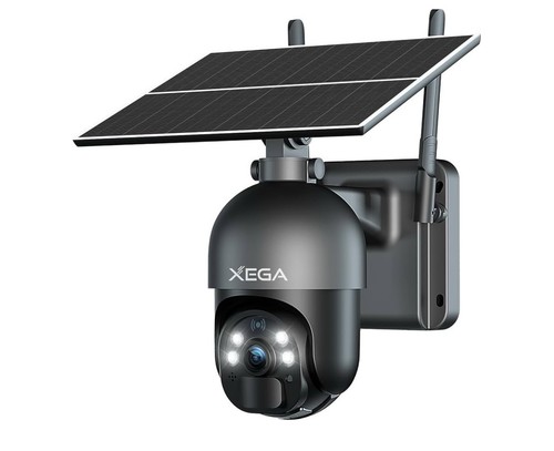Xega outdoor camera solar - xega,