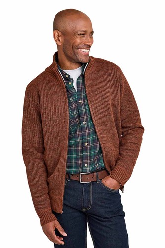 Mens full zip fleece - full, zipper