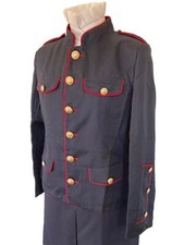 Ladies Navy Military Style Lead Rein Jacket Size 12/14.   Ref A11