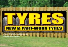  Tyres PVC OUTDOOR BANNER