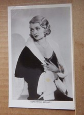 Vintage film star Postcard /
